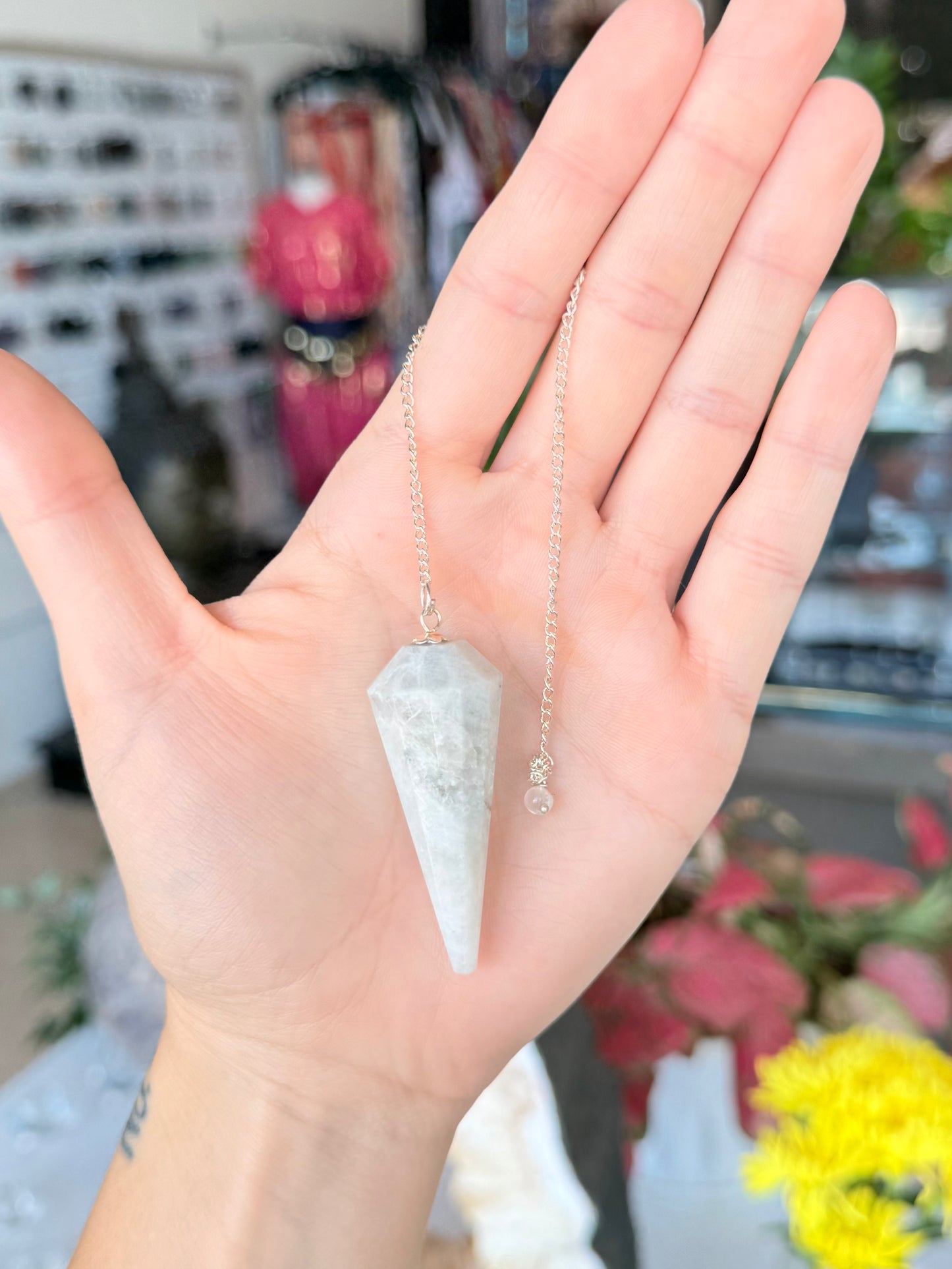 Moonstone Pendulum | Pendulo Piedra de Luna