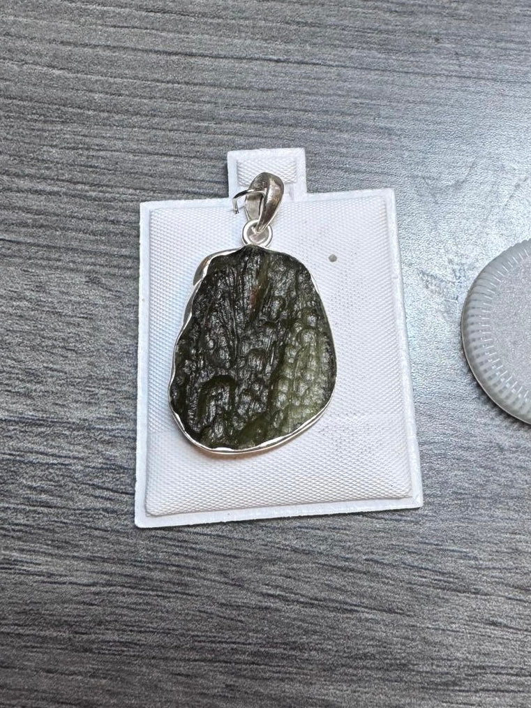 Moldavite ( Plata 925 )