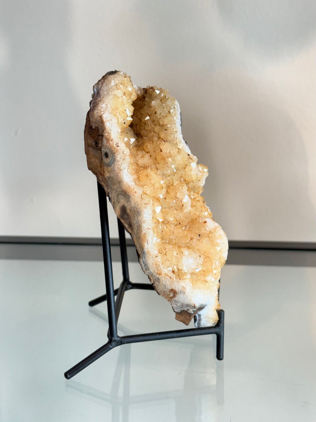 Treated Citrine Cluster / Cluster de Citrino Tratado