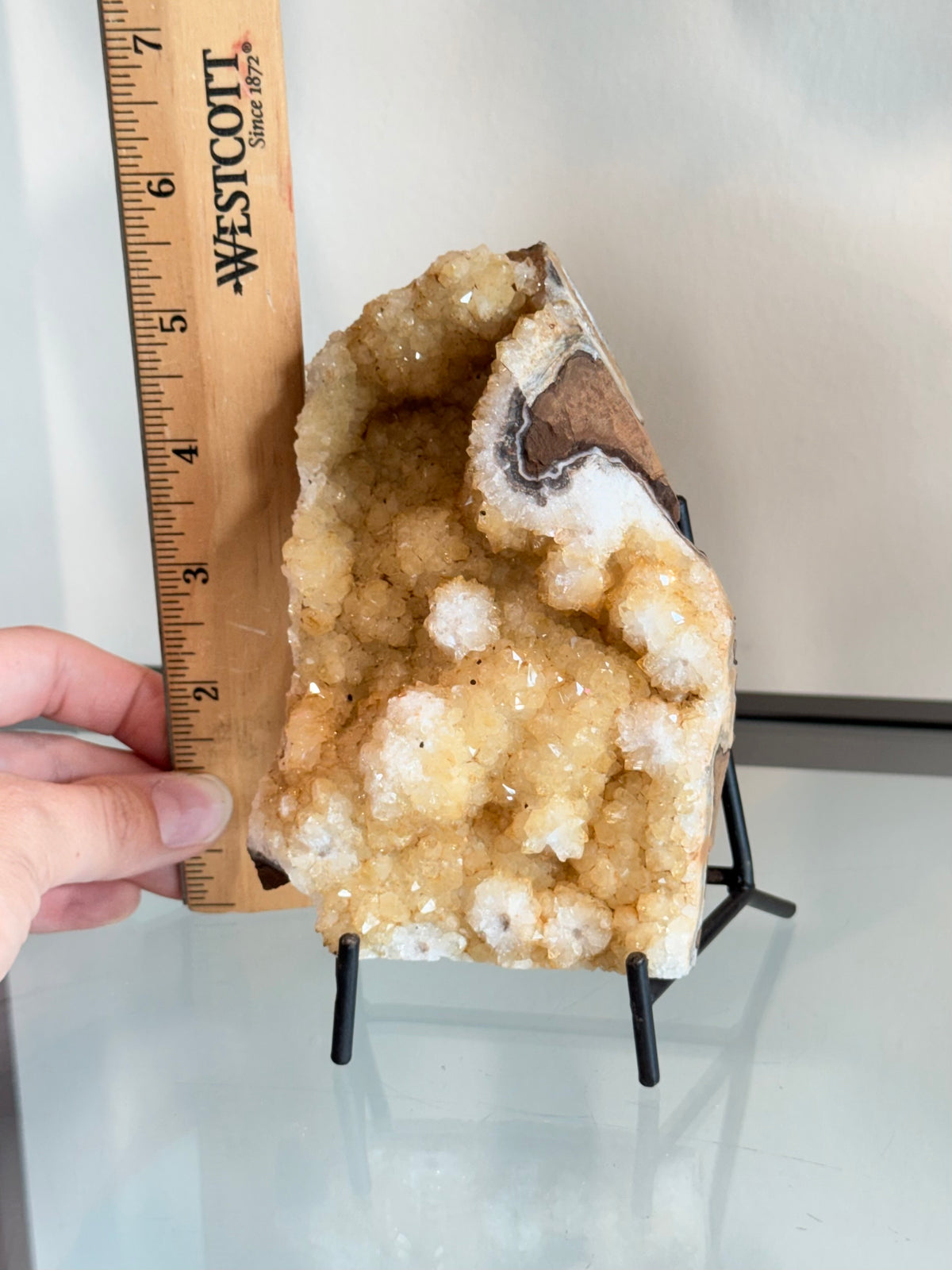 Treated Citrine Cluster / Cluster de Citrino Tratado
