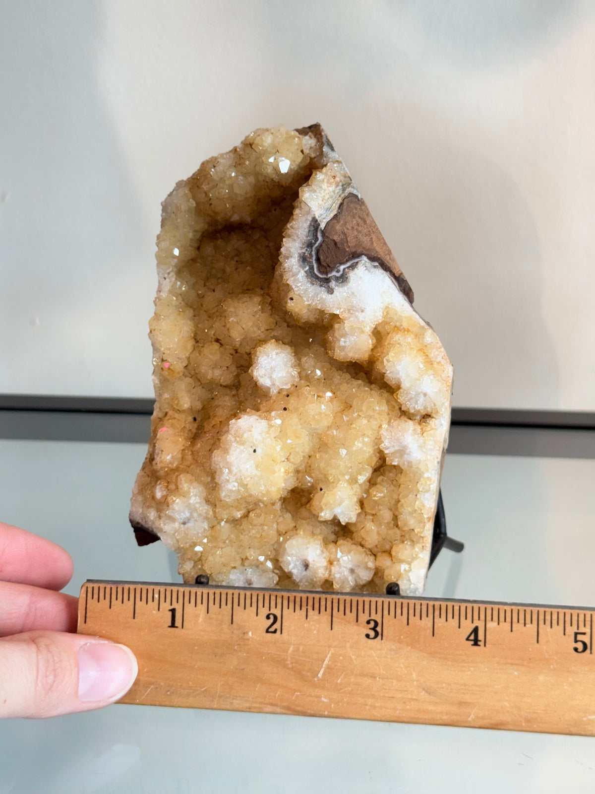 Treated Citrine Cluster / Cluster de Citrino Tratado