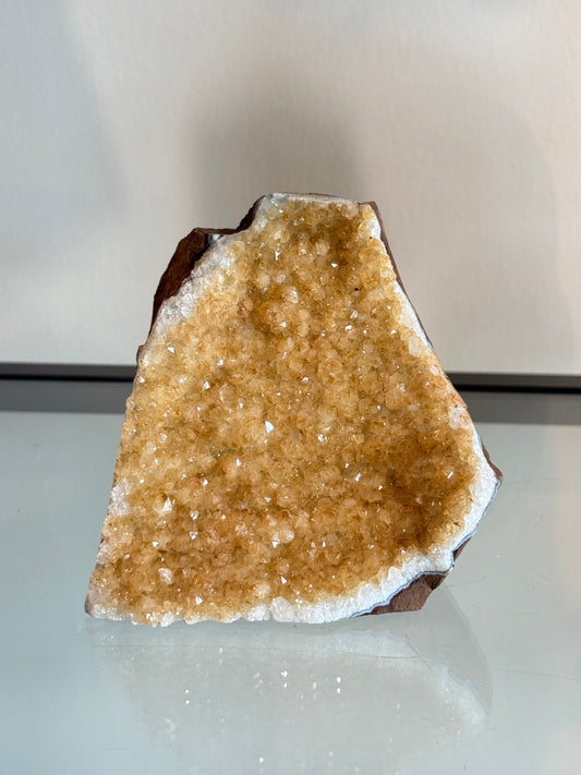 Treated Citrine Cluster / Cluster de Citrino Tratado