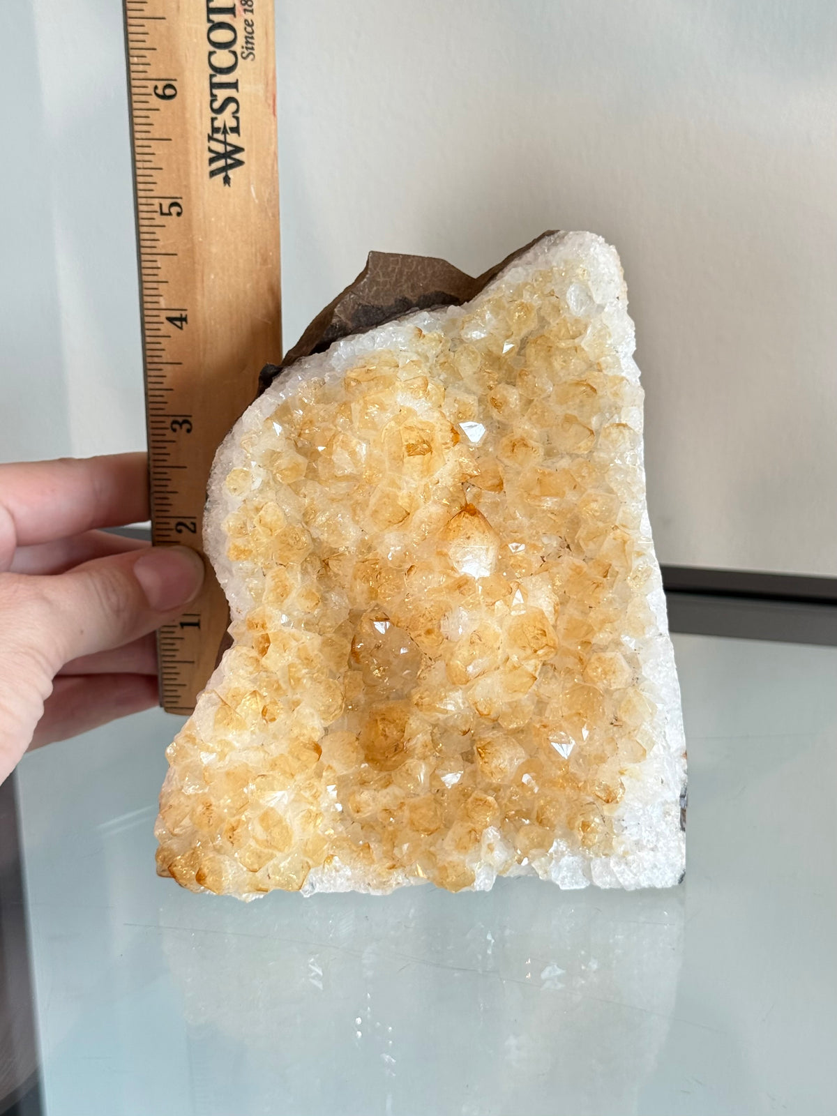 Treated Citrine Cluster / Cluster de Citrino Tratado