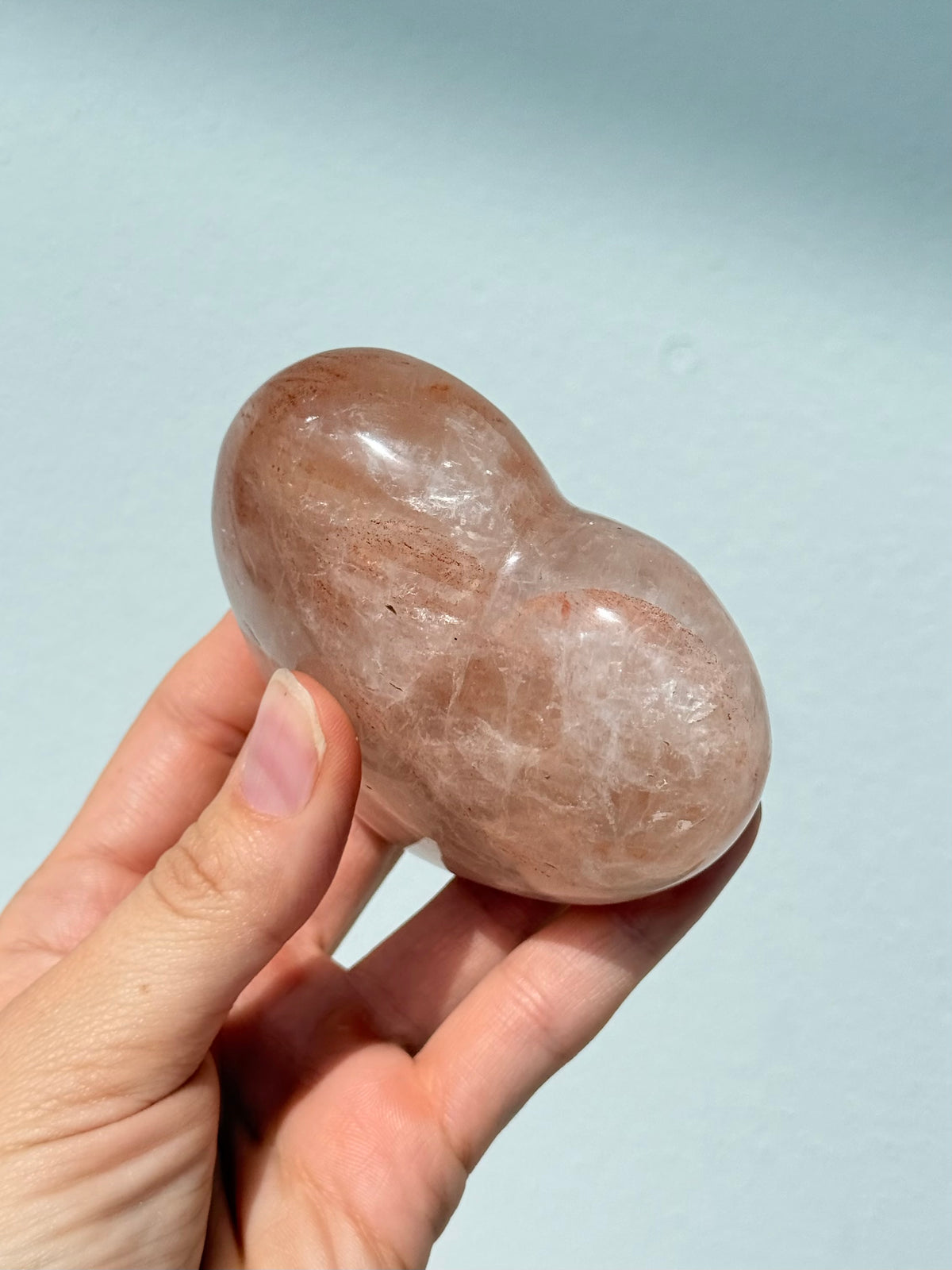 Corazón de Cuarzo Hematoide | Hematoid Quartz Heart