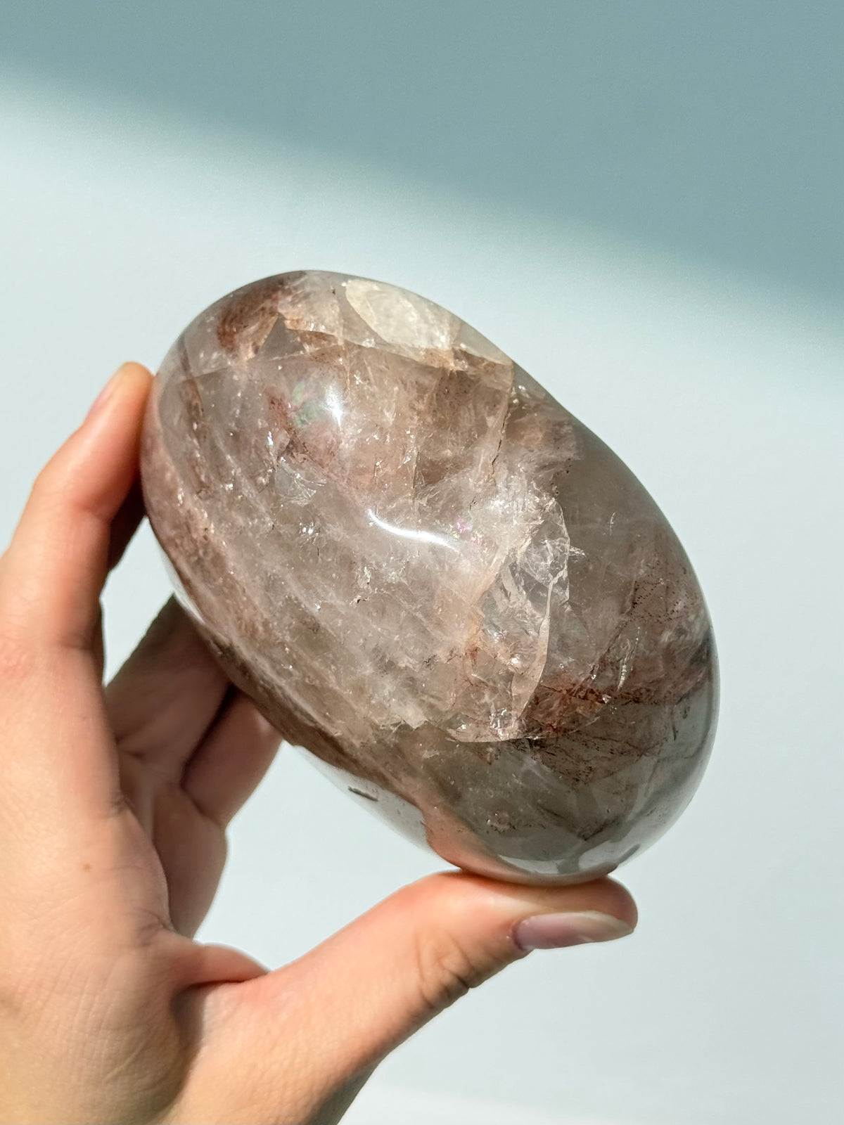 Corazón de Cuarzo Hematoide | Hematoid Quartz Heart
