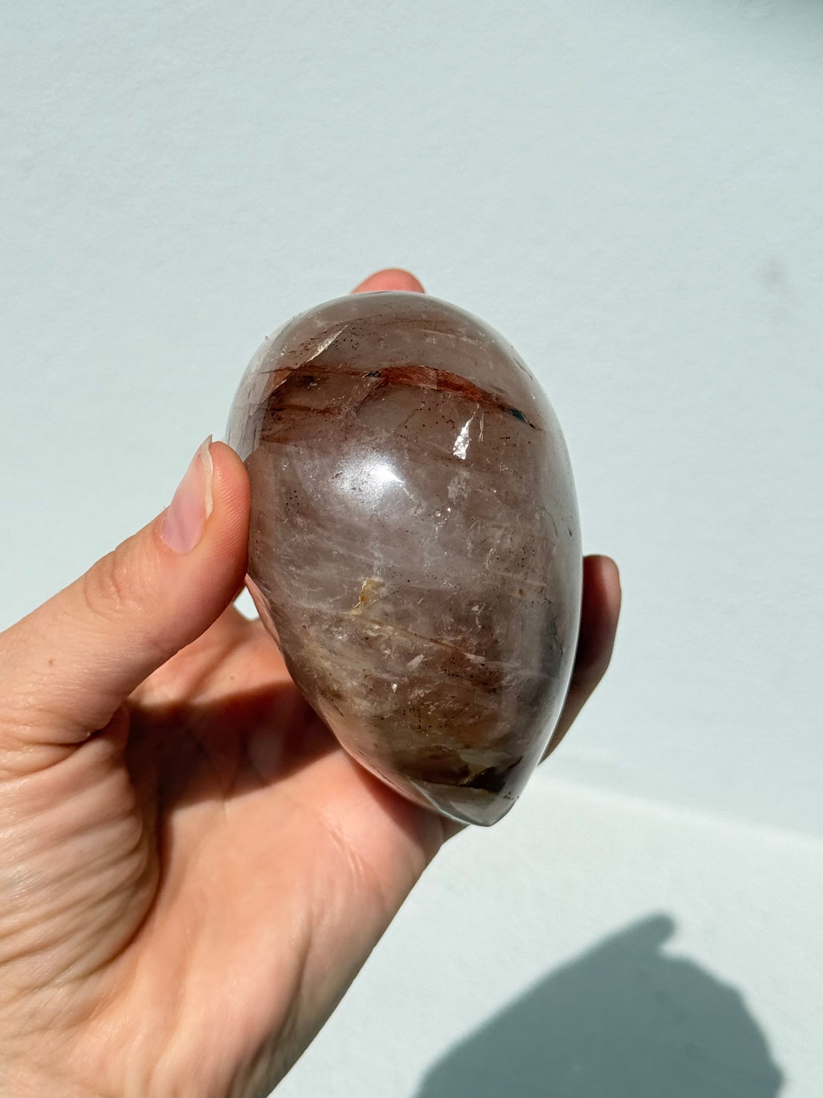 Corazón de Cuarzo Hematoide | Hematoid Quartz Heart