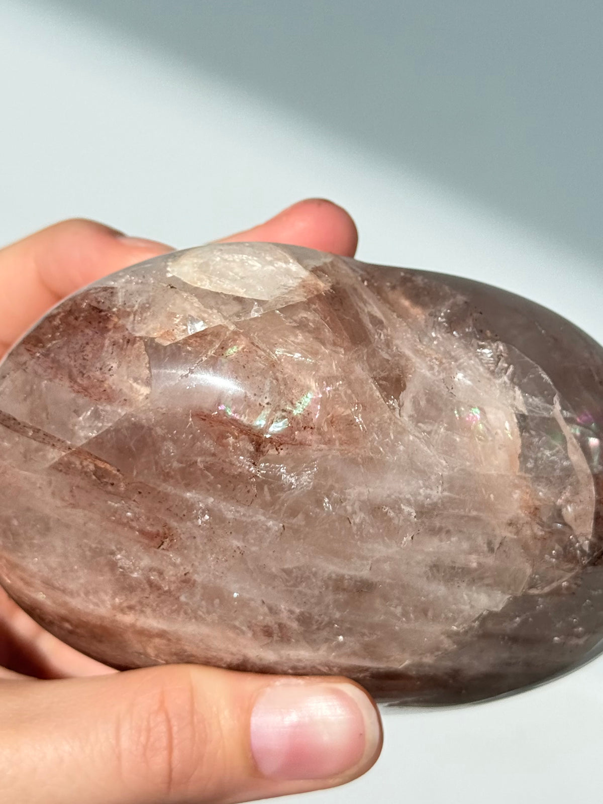 Corazón de Cuarzo Hematoide | Hematoid Quartz Heart