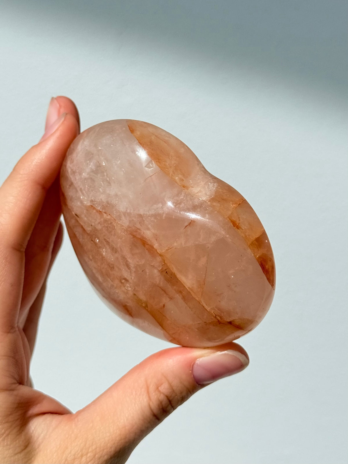Corazón de Cuarzo Hematoide | Hematoid Quartz Heart
