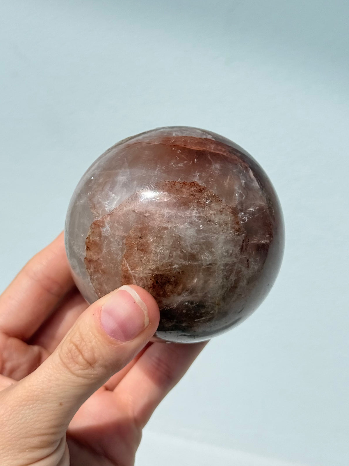 Esfera de Cuarzo Hematoide | Hematoid Quartz Sphere