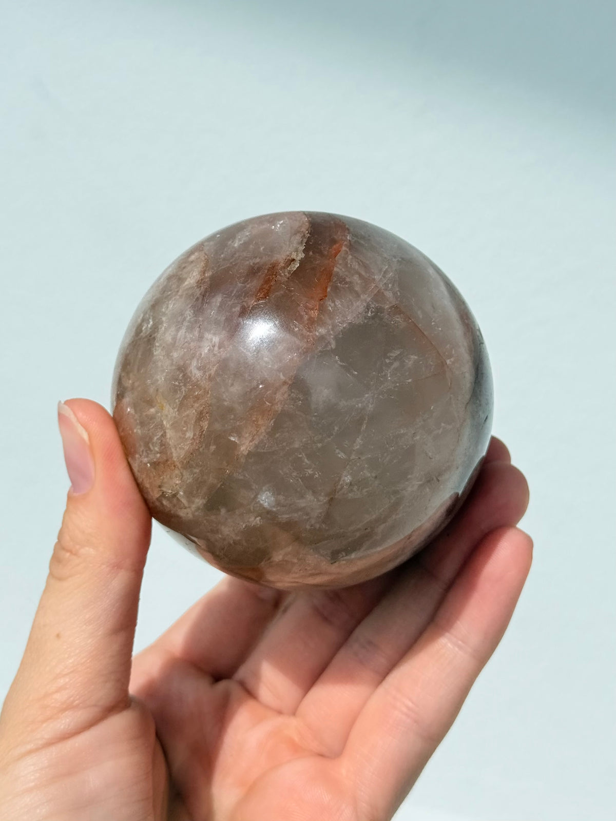 Esfera de Cuarzo Hematoide | Hematoid Quartz Sphere