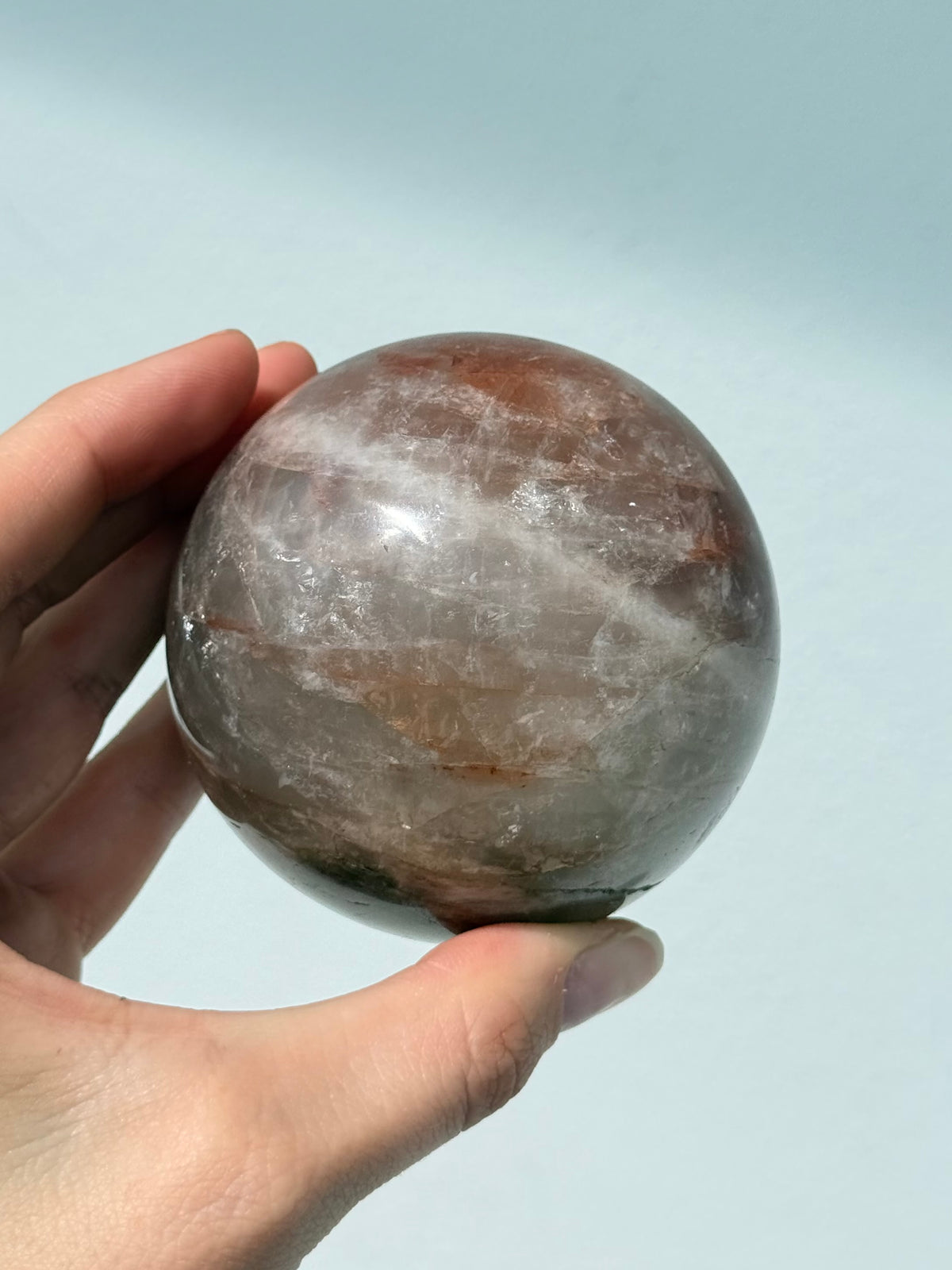 Esfera de Cuarzo Hematoide | Hematoid Quartz Sphere