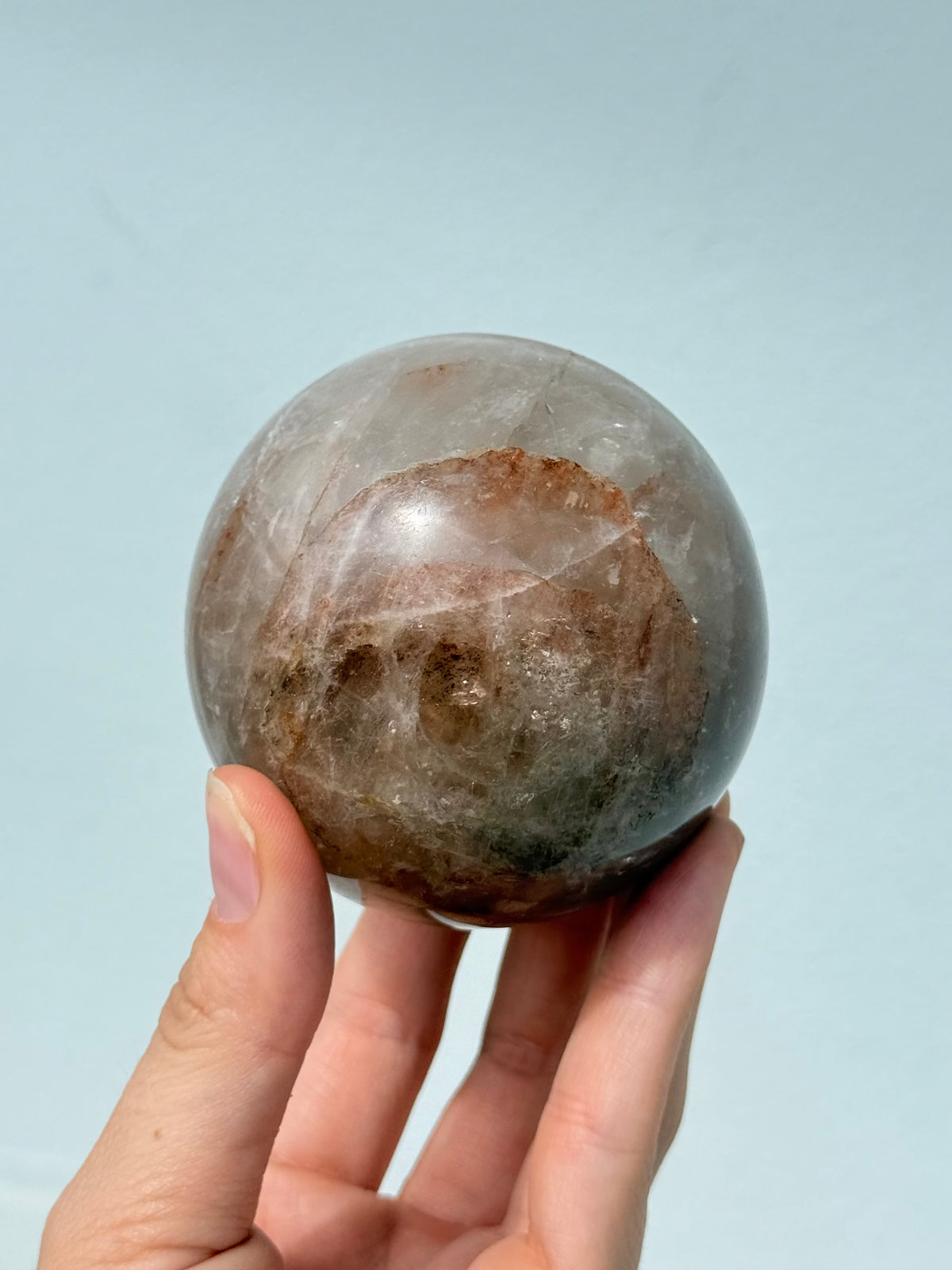 Esfera de Cuarzo Hematoide | Hematoid Quartz Sphere