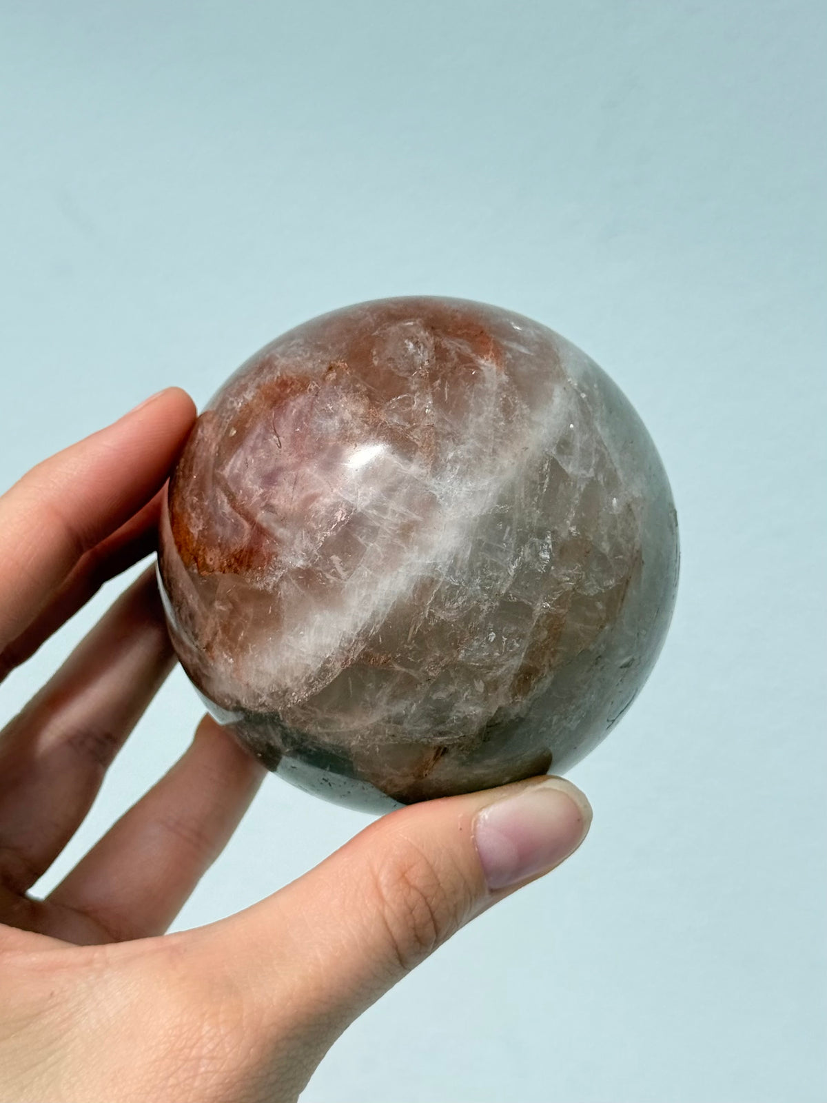 Esfera de Cuarzo Hematoide | Hematoid Quartz Sphere