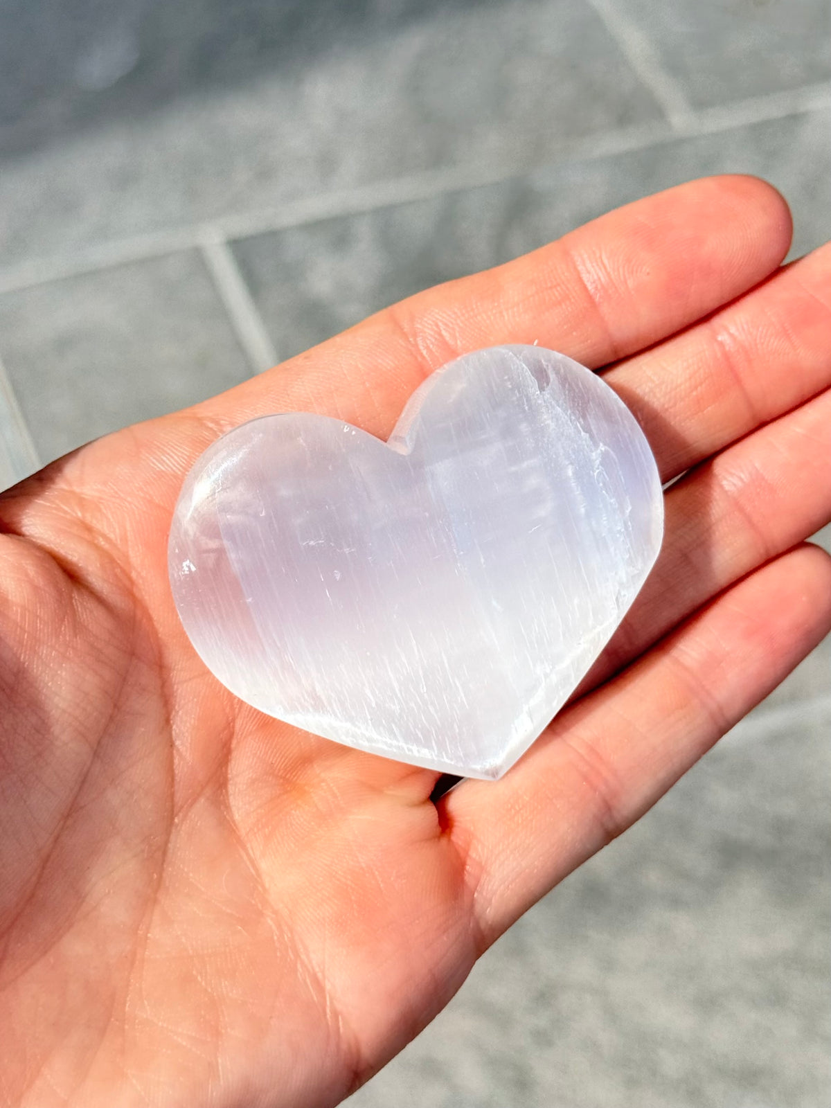 Corazón de Selenita | Selenite Heart