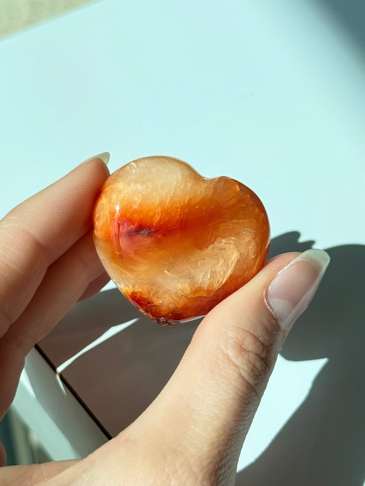 Carnelian Small Heart