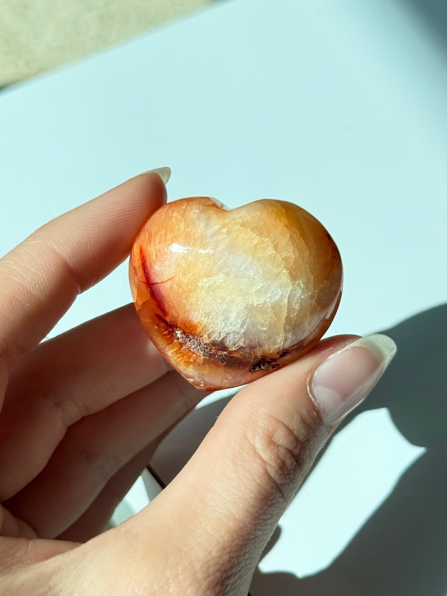Carnelian Small Heart
