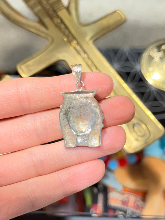 Egyptian Goddess Head Pendant