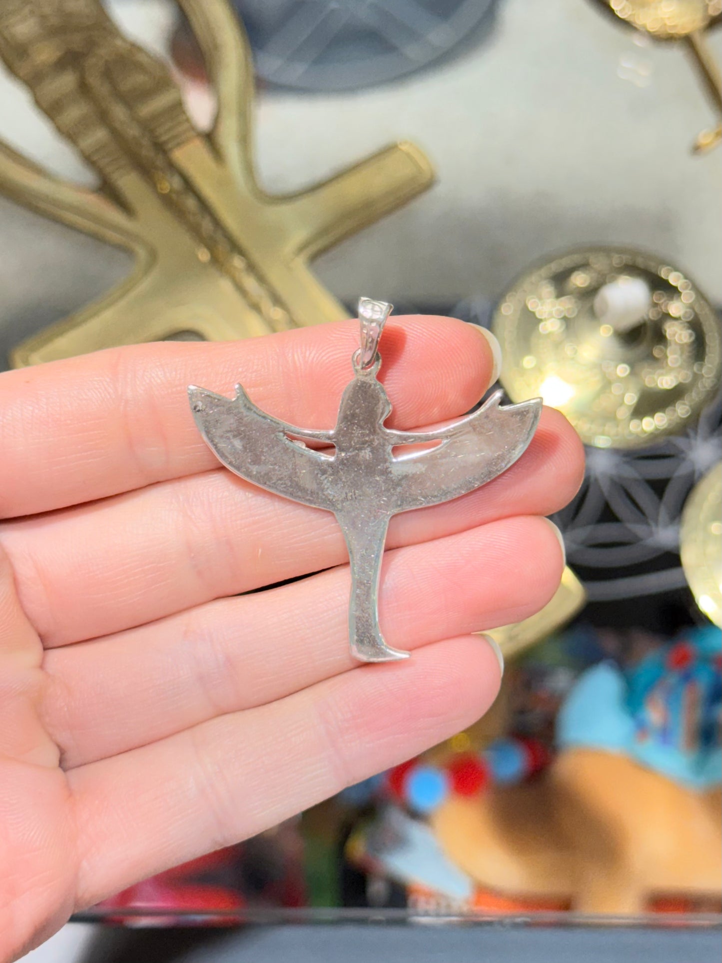 Winged Isis Pendant