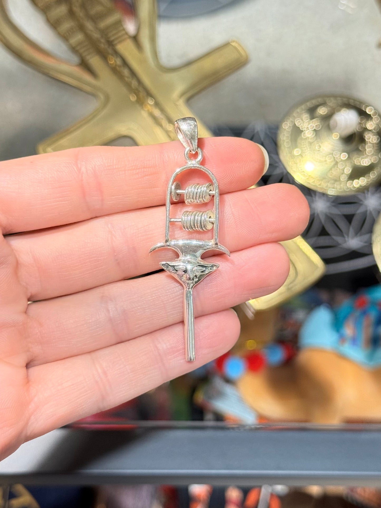 Egyptian Sistro Pendant
