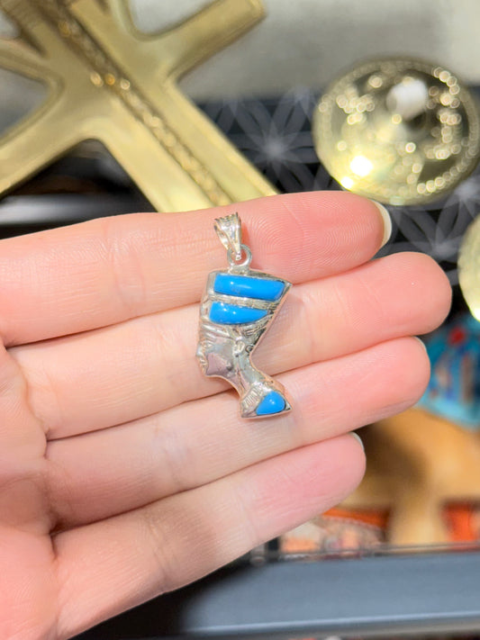 Double-Sided Nefertiti Pendant