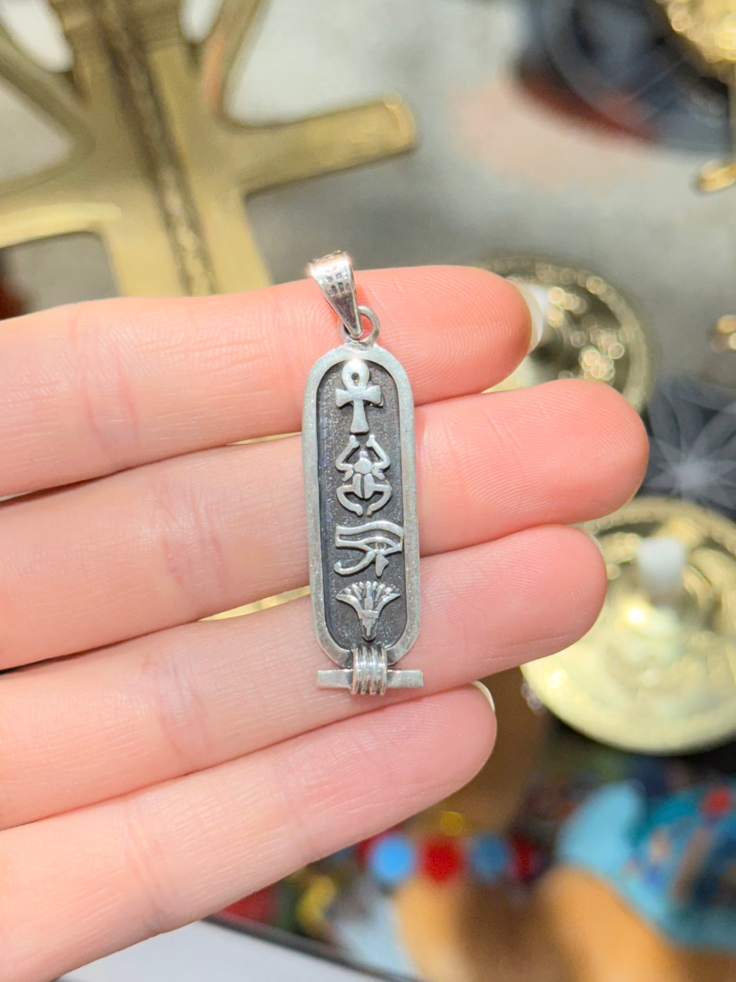 Cabochon with the 4 elements