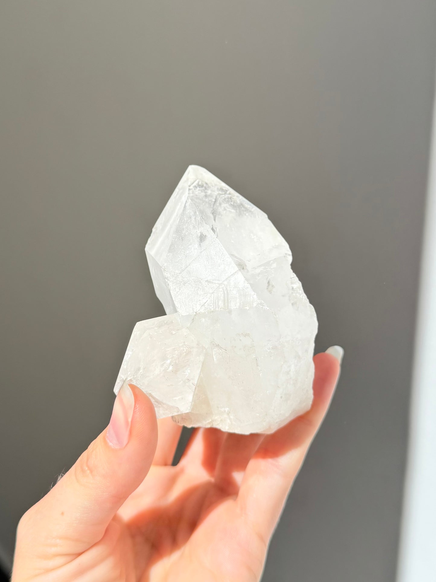 Clear Quartz Double Point