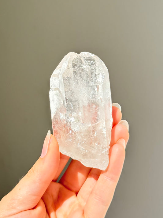 Clear Quartz ( Twin Formation )