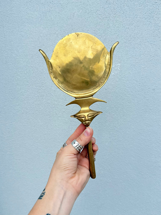 Egyptian Ritual Mirror – Hathor Design