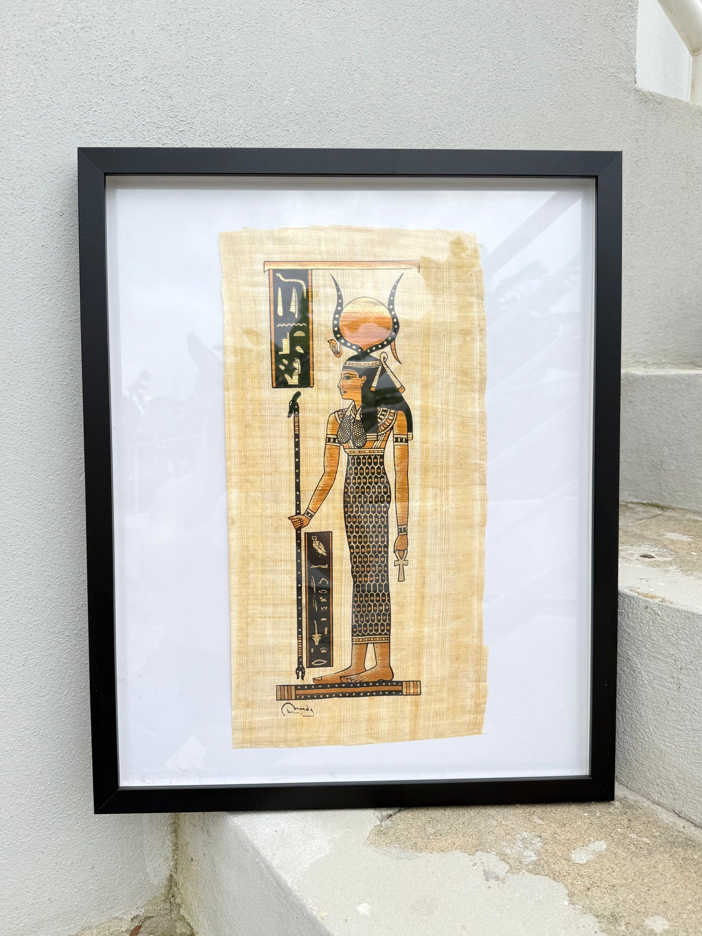 Egyptian Papyrus – Hathor, Goddess of Love and Joy