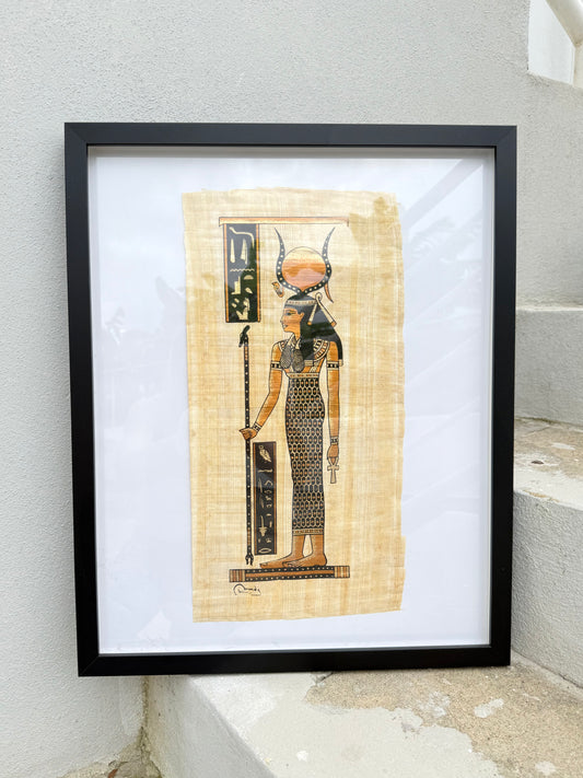 Egyptian Papyrus – Hathor, Goddess of Love and Joy
