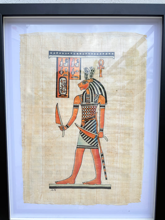 Egyptian Papyrus – Seth, God of Chaos and Power