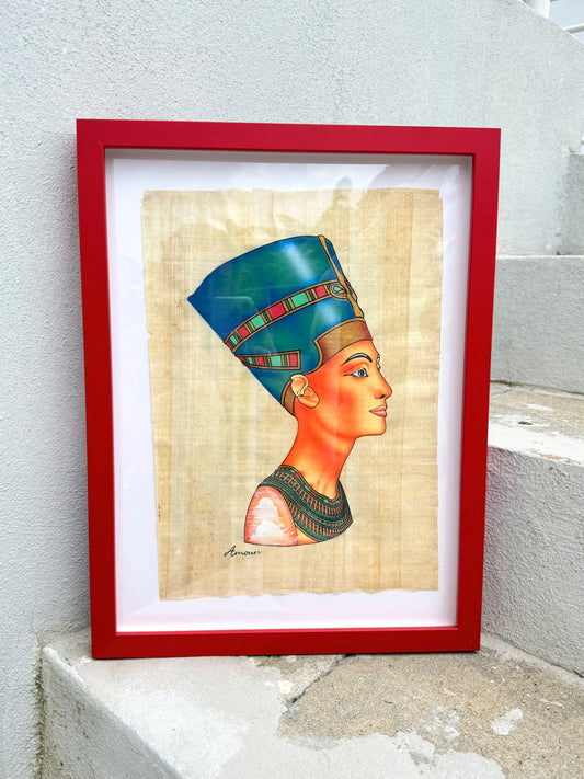 Egyptian Papyrus – Queen Nefertiti