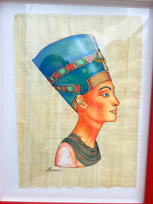 Egyptian Papyrus – Queen Nefertiti