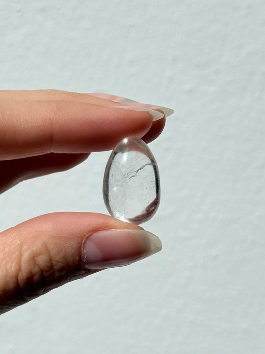 Clear Quartz Mini Egg | Clarity