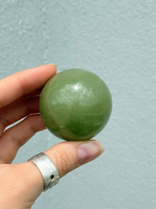 Esfera de aventurina verde