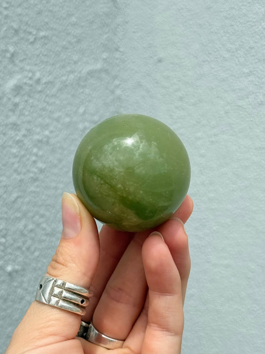Esfera de aventurina verde