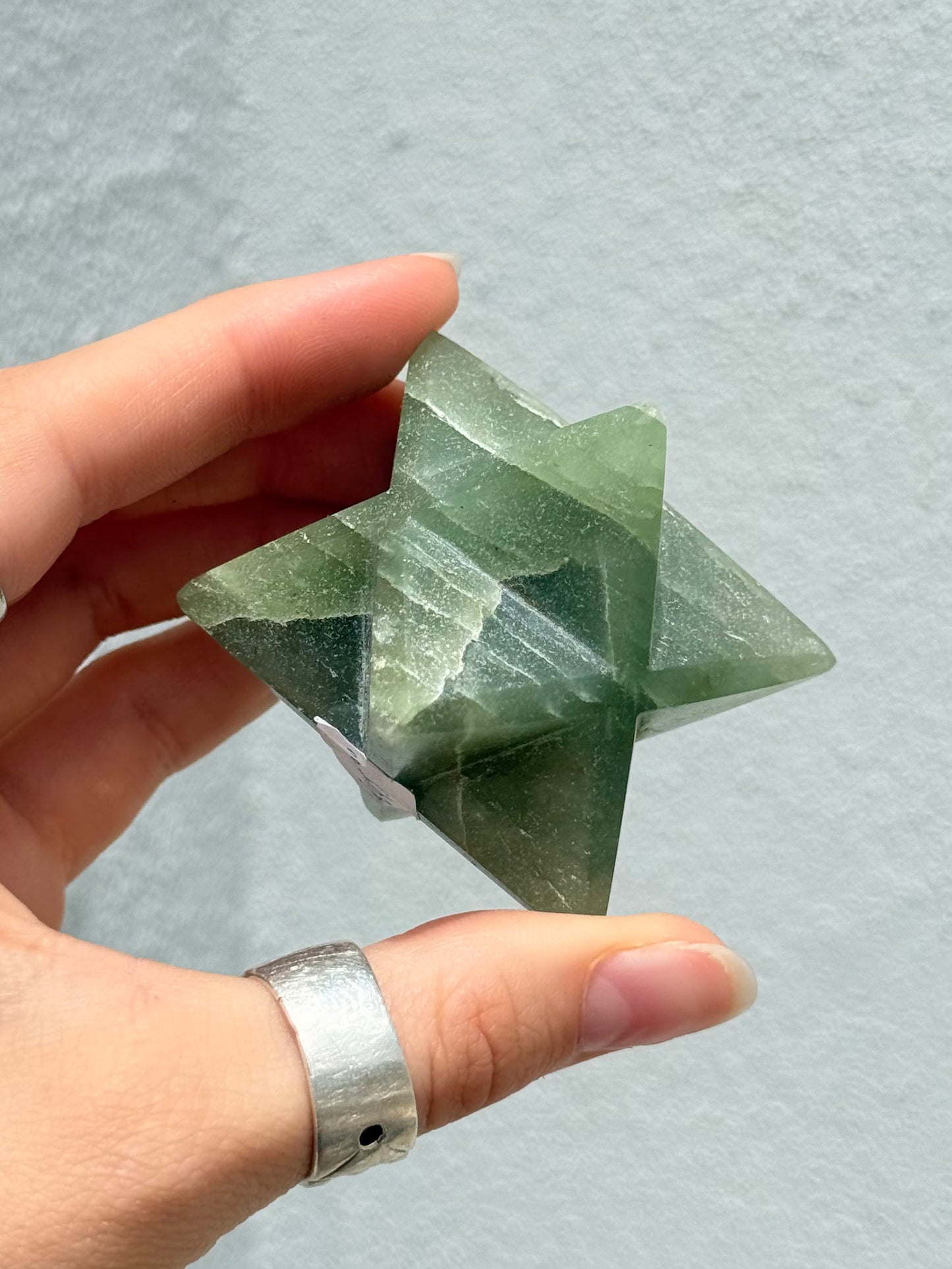 Green Aventurine Merkaba