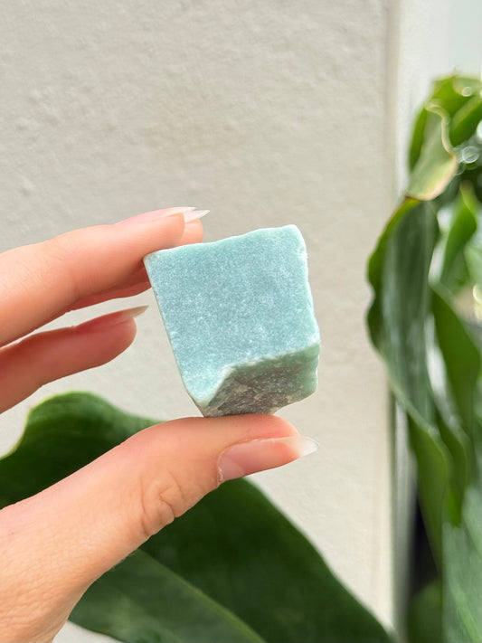 Raw Green Aventurine