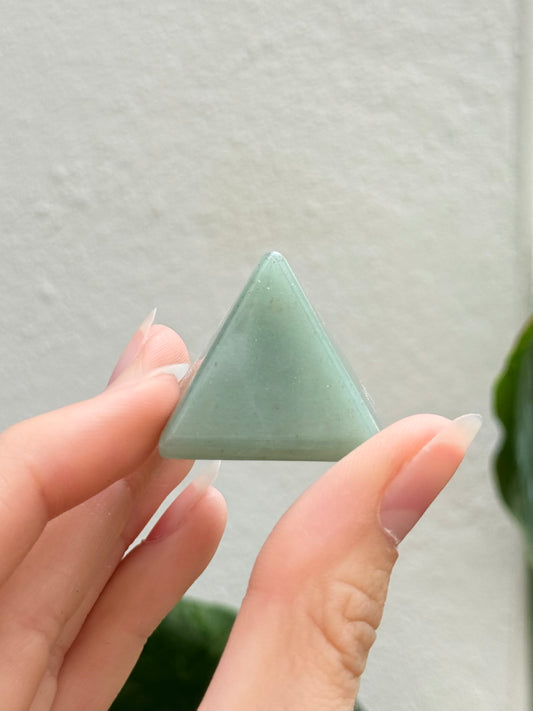 Pyramid Green Aventurine