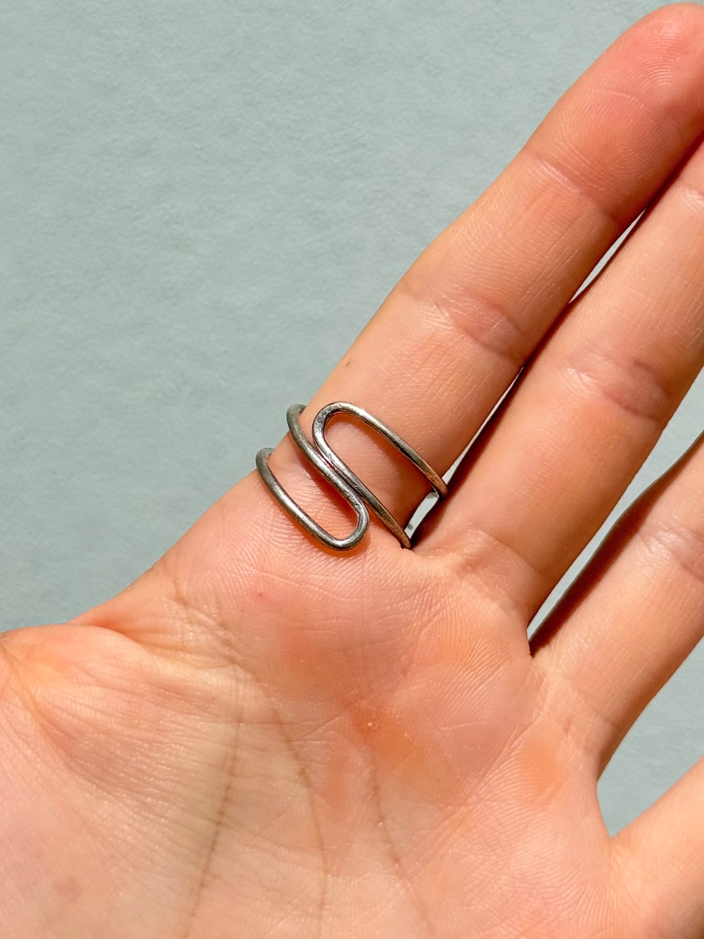 Clear Quartz Ring ( Adjustable Size )