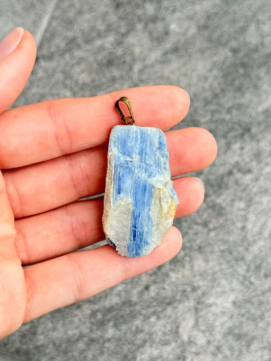 Blue Kyanite Pendant
