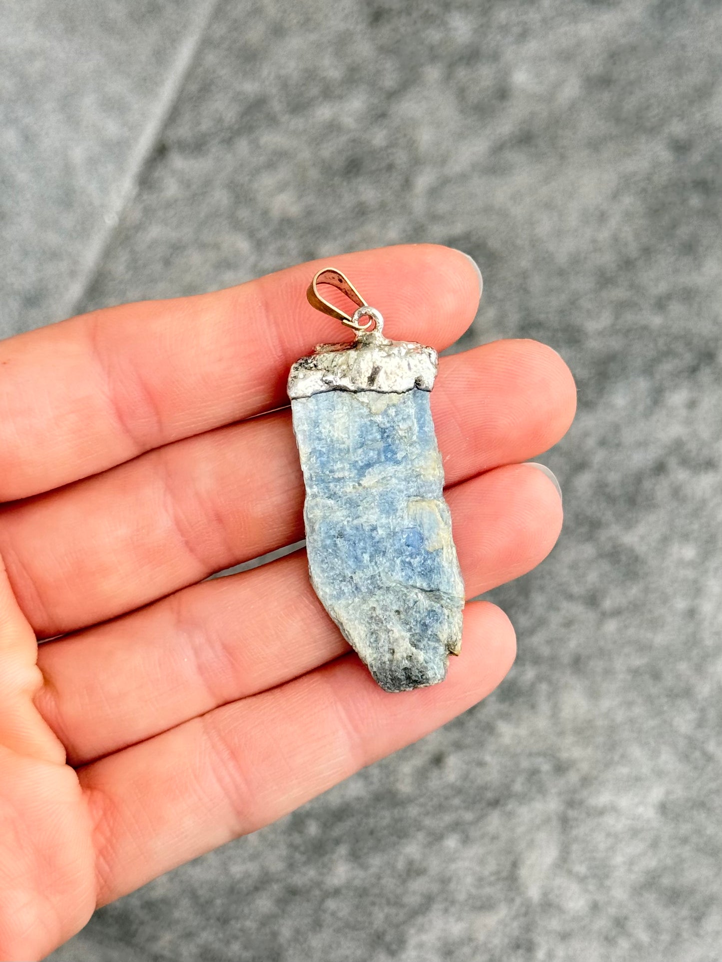 Blue Kyanite Pendant