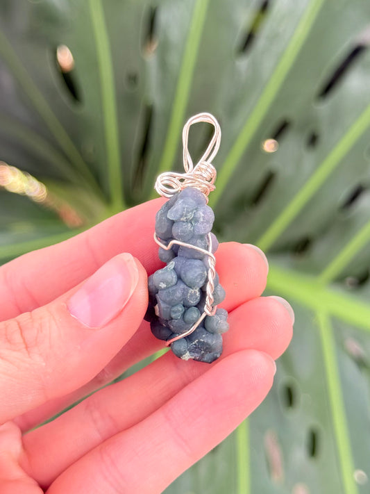 Grape Agate Pendant
