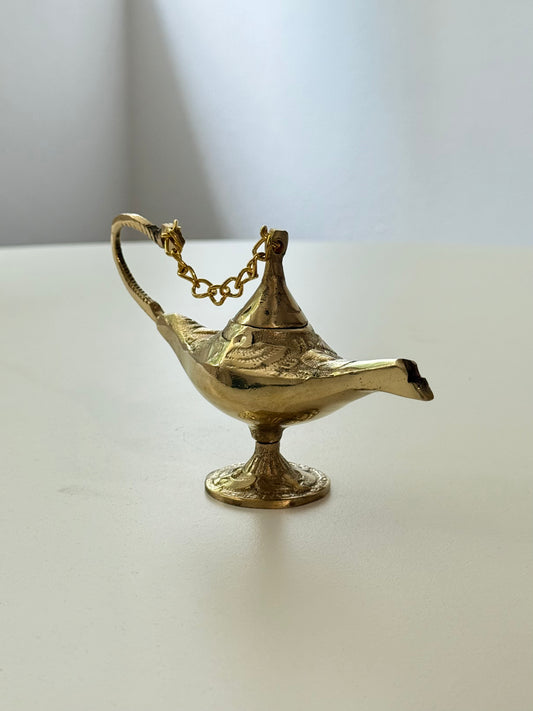 Brass Aladdin-Style Lamp – Traditional Egyptian Design