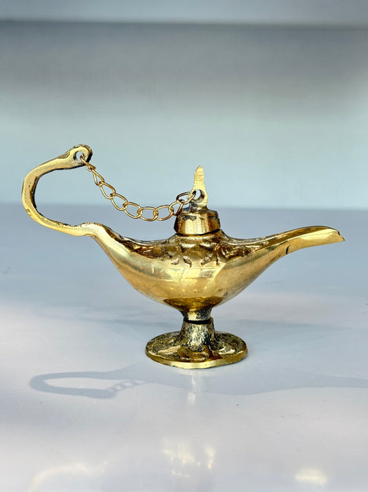 Brass Aladdin-Style Lamp – Traditional Egyptian Design
