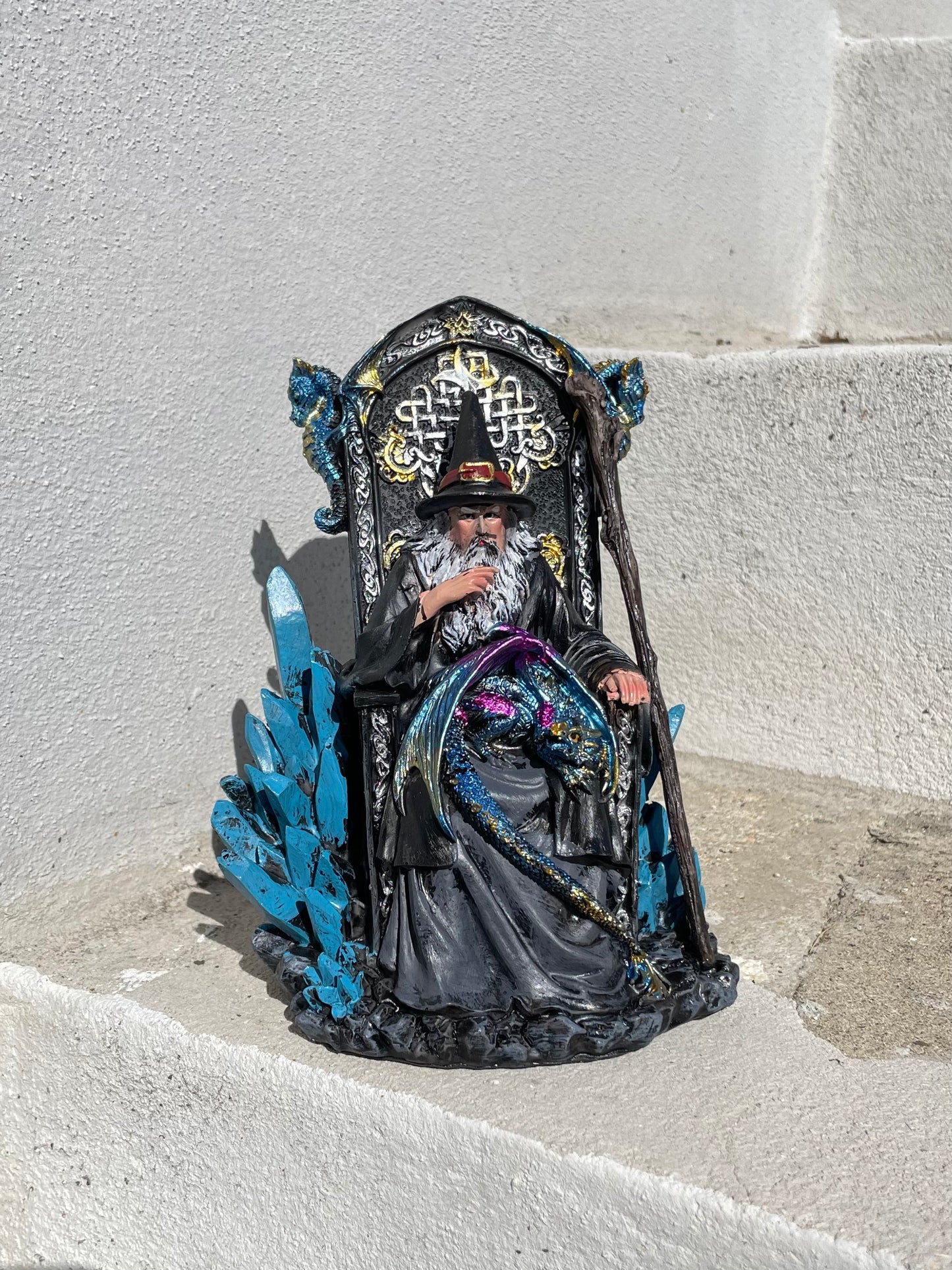 Merlin Statue