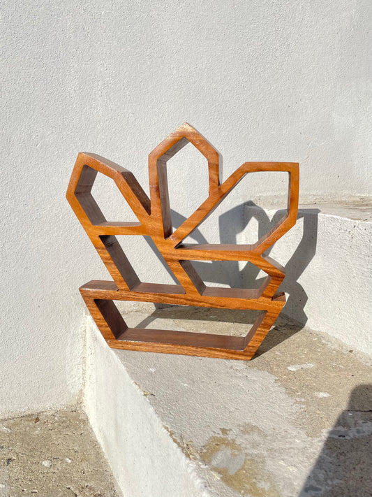 Wood Quartz Stand