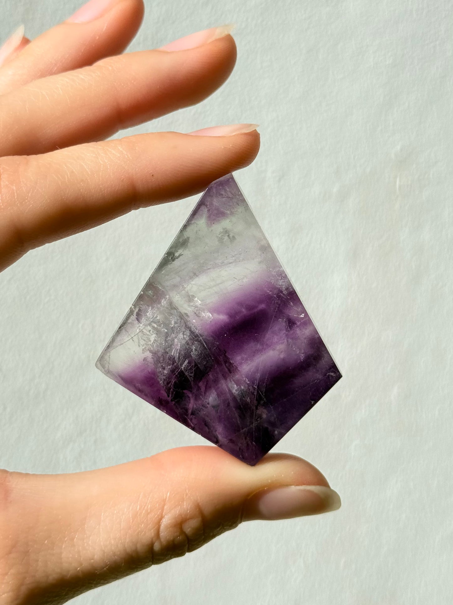 Rainbow Fluorite / Fluorita Arcoíris Small Slab
