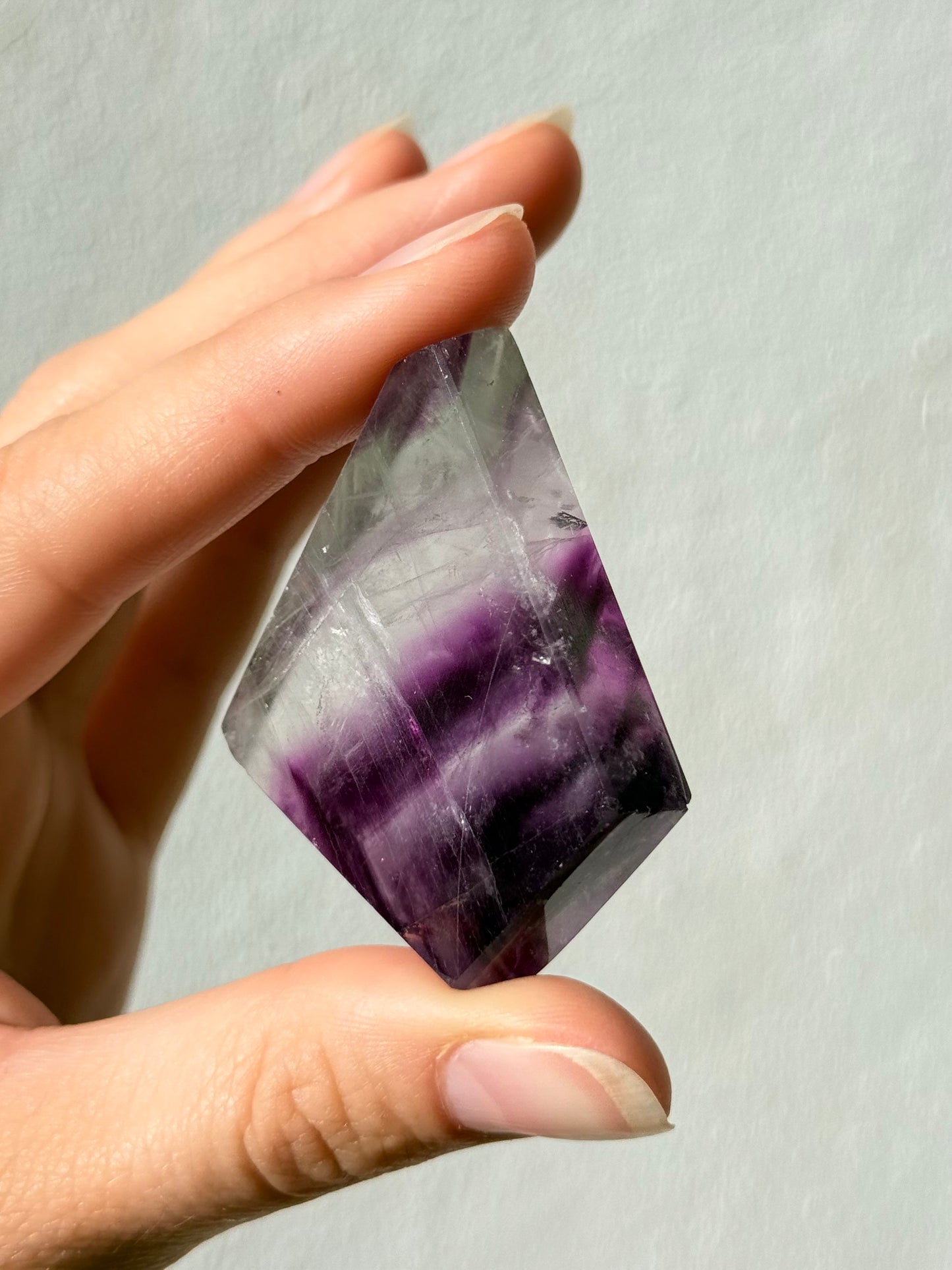 Rainbow Fluorite / Fluorita Arcoíris Small Slab