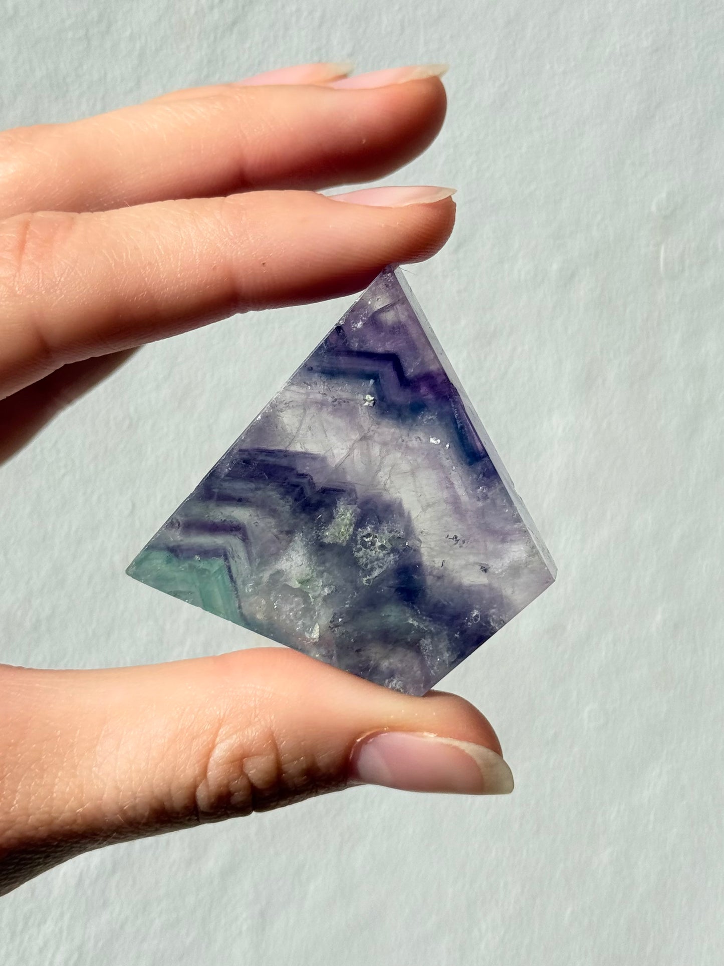 Rainbow Fluorite / Fluorita Arcoíris Small Slab